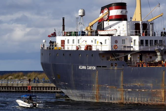 Her last visit to Manistee (freighter) - RailRoadFan.com Her last visit to Manistee (freighter) - RailRoadFan.com